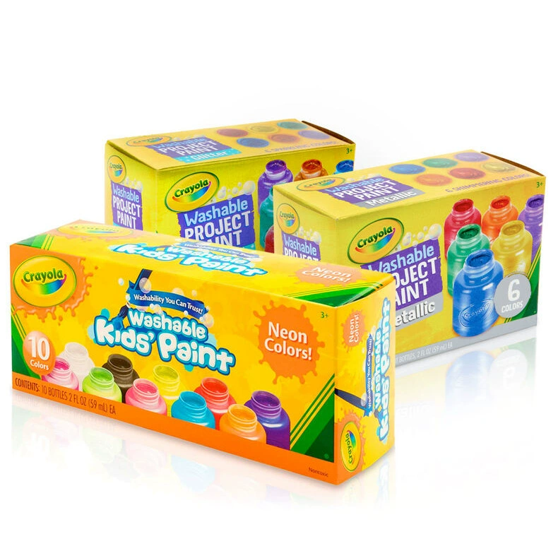 Crayola Erle 6 цветов 10-цветных детских красок 54-1205 54-1204