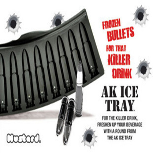 Buckle-style 3D Bullet Ice Cube Tray: A Creative Ice Mold for Winning the Anti-Japanese War—Perfect for Making Plastic Ice Cubes