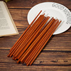 Chopsticks, organic kitchenware home use from natural wood, 10pcs