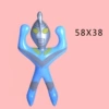 Raise hands and blue