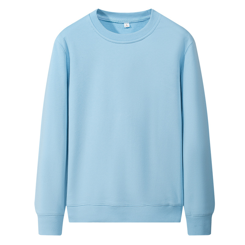 Suéter de algodón de anillo LOGO personalizado otoño invierno ropa de trabajo ropa de trabajo personalizada ropa de equipo impresión de camiseta
