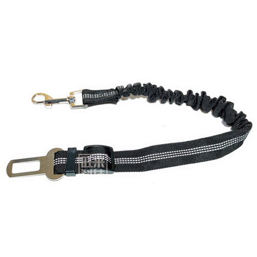 Pet supplies car safety belt dog traction safety belt buffer elastic reflective safety rope traction rope dog leash