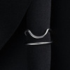 30jennie The same fingertips irregular nail ring female niche temperament ring cold wind armor suits