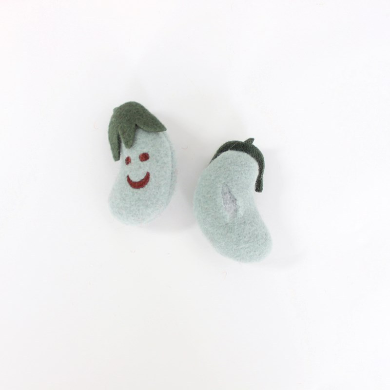 캐시미어 가지-브로치 없음