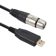 Cross-border USB to XLR female microphone recording cable USB to XLR female microphone audio cable