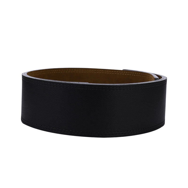 Leather belt for gym for training for men and women
