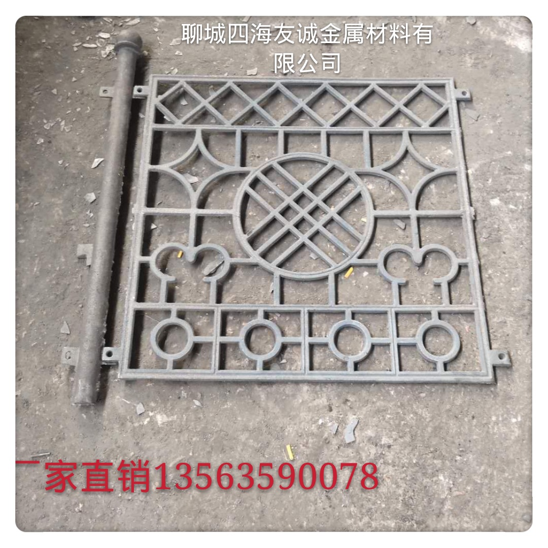 江苏连云港铸铁护栏 别墅铸铁围栏 铁艺栅栏 铁栏杆