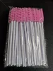 Pink white pole