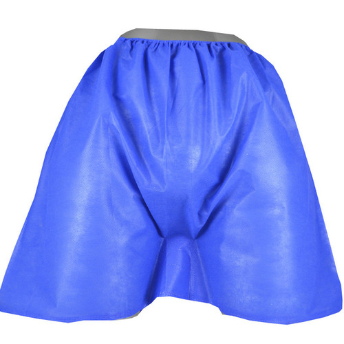 Disposable thickened massage foot bath store men's straight leg pants bath non-woven blue briefs sauna shorts