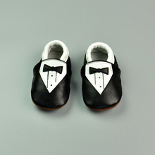 厂家直销真皮婴儿鞋宝宝鞋防滑耐磨透气学步鞋硬底绅士单鞋