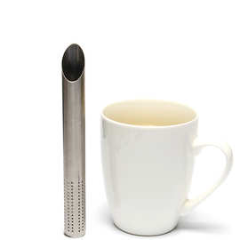 304不锈钢斜口管型茶漏泡茶器现代简约泡茶器茶叶过滤器大量现货