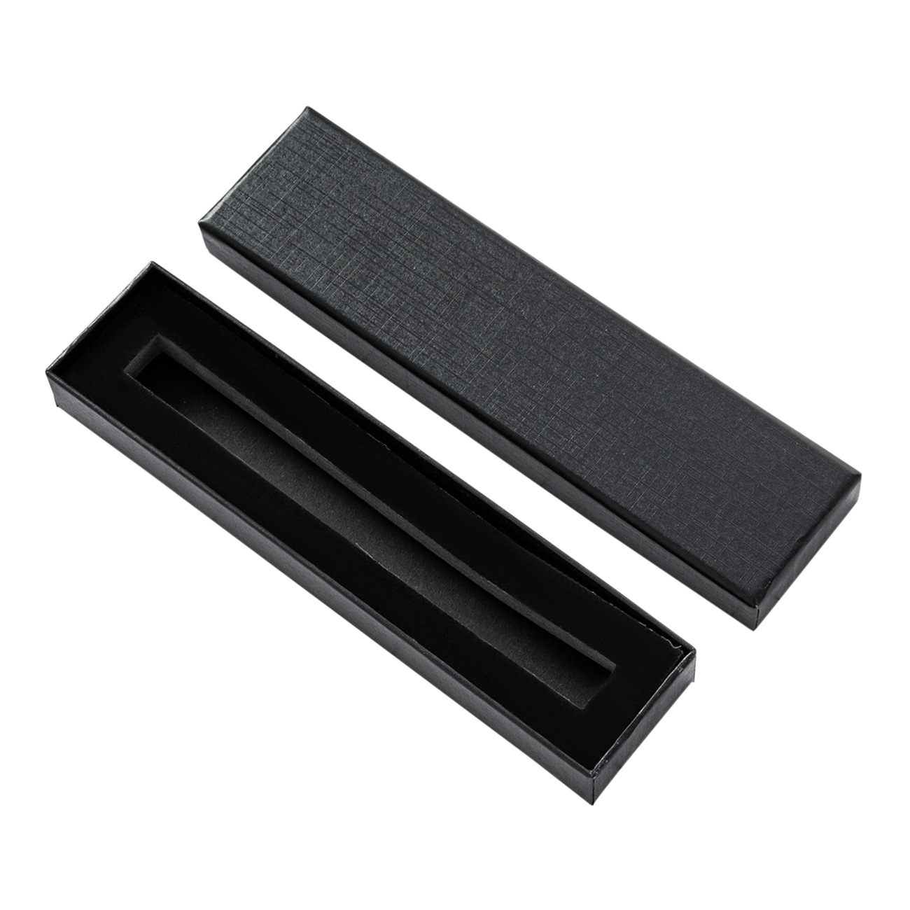 Fábrica al por mayor caja de pluma impresión logo Tapa Rectangular regalo caja de pluma embalaje caja de cartón al por mayor caja de la pluma