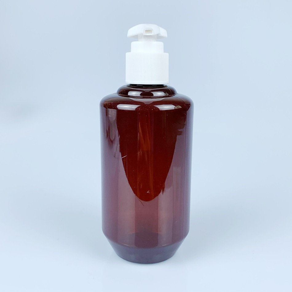 厂家批发 透明PET塑料瓶 250毫升 洗发水塑料瓶子