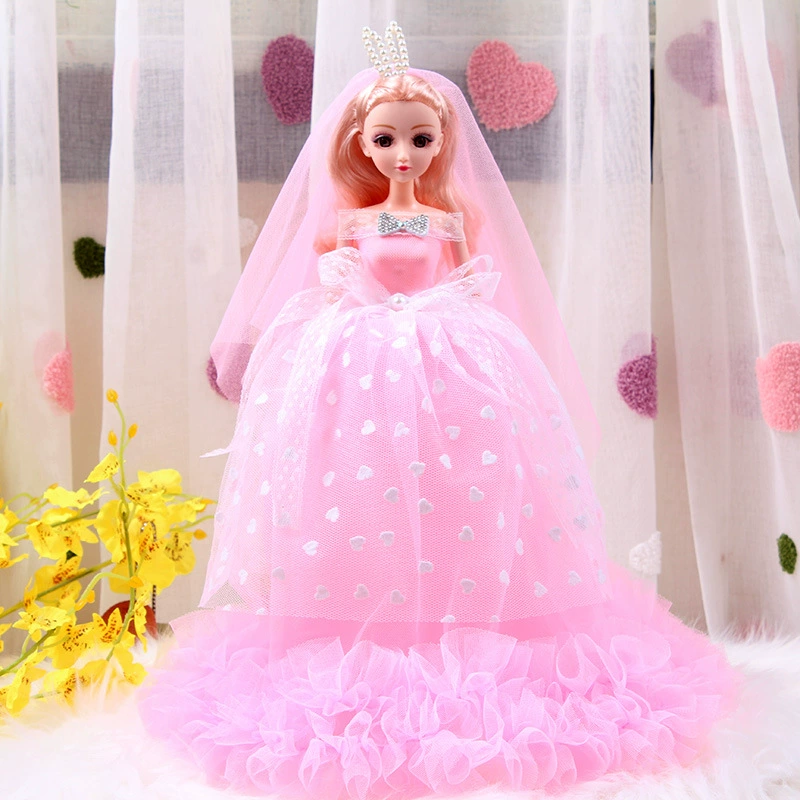 恒潮迷糊芭比 Doll plastic, realistic set, toy, Birthday gift