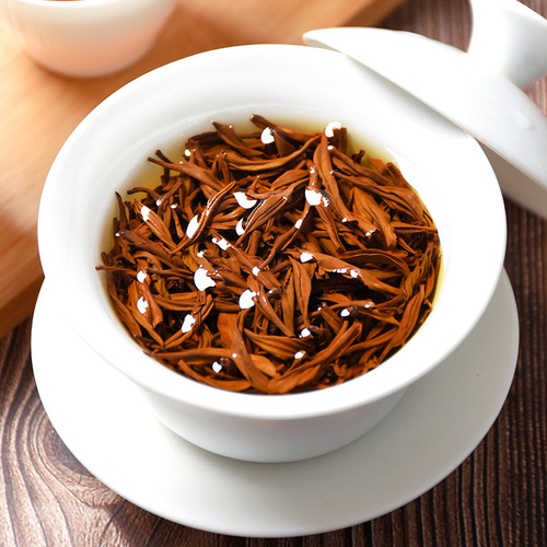 500g Jin Jun Mei loose tea bulk wholesale, Fujian high mountain black tea loose-leaf, rich aroma black tea, 1 jin package