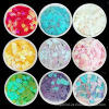 Fresh nail sequins, epoxy resin, slime, 10mm, handmade, new collection