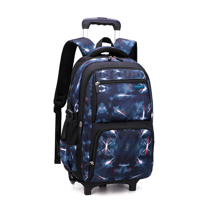 Pescado natural estudiante de la Escuela Secundaria de tres piezas carro mochila escalera escalada de gran capacidad japonesa y coreana versátil mochila transpirable de múltiples capas