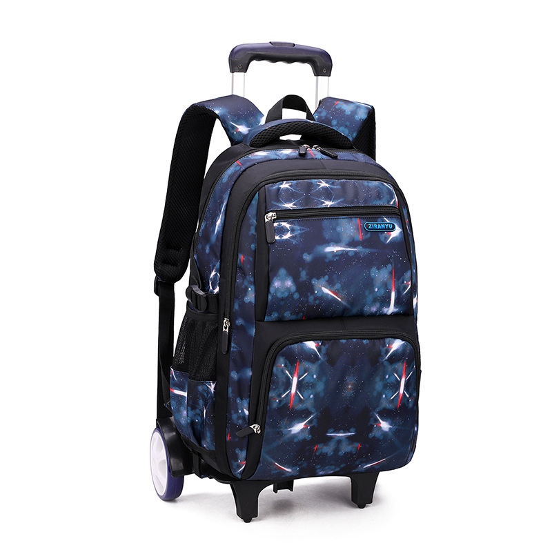 Pescado natural estudiante de la Escuela Secundaria de tres piezas carro mochila escalera escalada de gran capacidad japonesa y coreana versátil mochila transpirable de múltiples capas