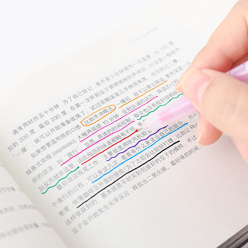 Orange Forest Fresh Creative Gel Pen Cute Colorful Account Pen Students Use Korean Super Cute Internet Celebrity Black Pen Water Pen