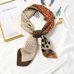 韓版新款復古春秋冬小絲巾職業百搭小方巾頭巾女裝飾領巾夏季髮帶