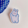 Tide, cute Japanese cartoon acrylic brooch, accessory, clothing, pendant, badge, pin