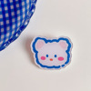 Tide, cute Japanese cartoon acrylic brooch, accessory, clothing, pendant, badge, pin