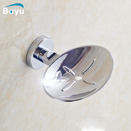 Cross-border foreign trade stainless steel soap box bathroom soap rack wall hanging creative drain bathroom soap net hotel soap dish