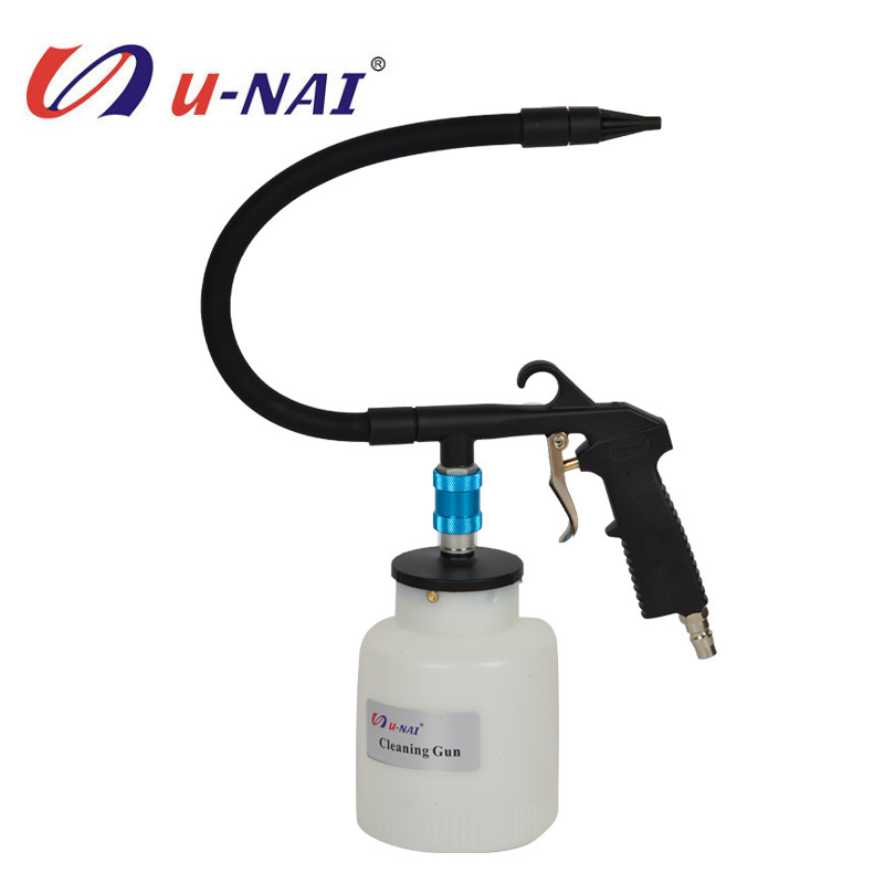 UN-806U万向清洗枪 易操作塑料洗车枪 车门座椅地毯顶棚清洁枪