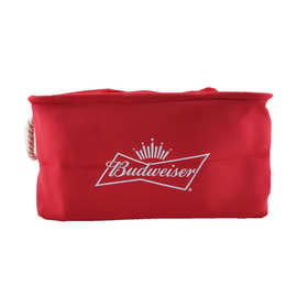 厂家专业束口脏衣篮 棉麻布艺防尘衣物抽绳收纳包 帆布手提收纳筐