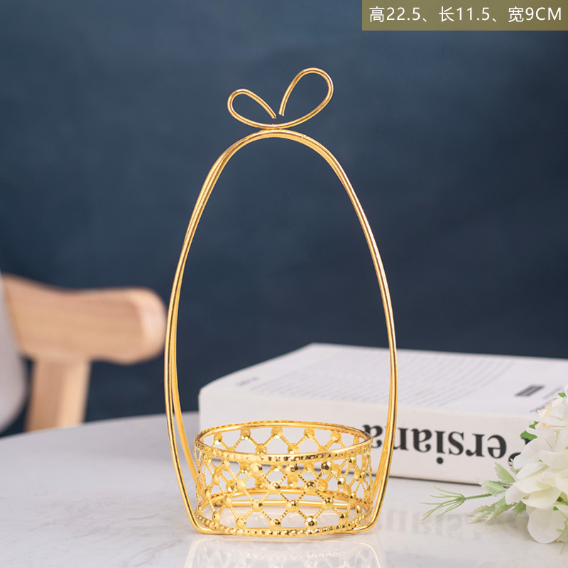 Cesta de flores de metal dorado, maceta de cerámica, escritorio de almacenamiento, botellas de decoración, flores secas, adornos suaves, lujosos hechos a mano