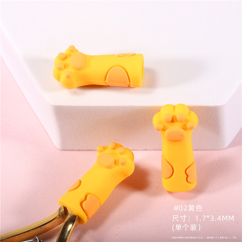 Celebrity en línea ins blogger japonés lindo gato garra piel muerta tijeras cubierta protectora práctica herramientas de manicura resistentes a las caídas tres colores opcionales