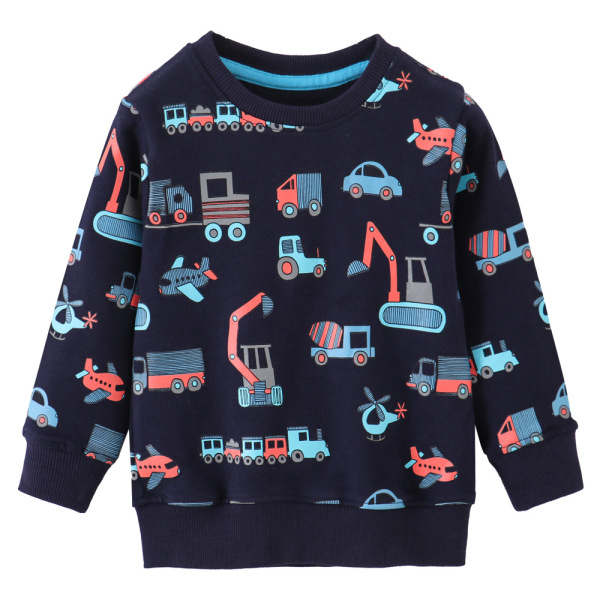 Autumn demi-season cotton long-sleeve for boys