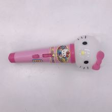 工厂生产儿童玩具麦克风kt猫玩具话筒无线音乐欢乐话筒早教玩具