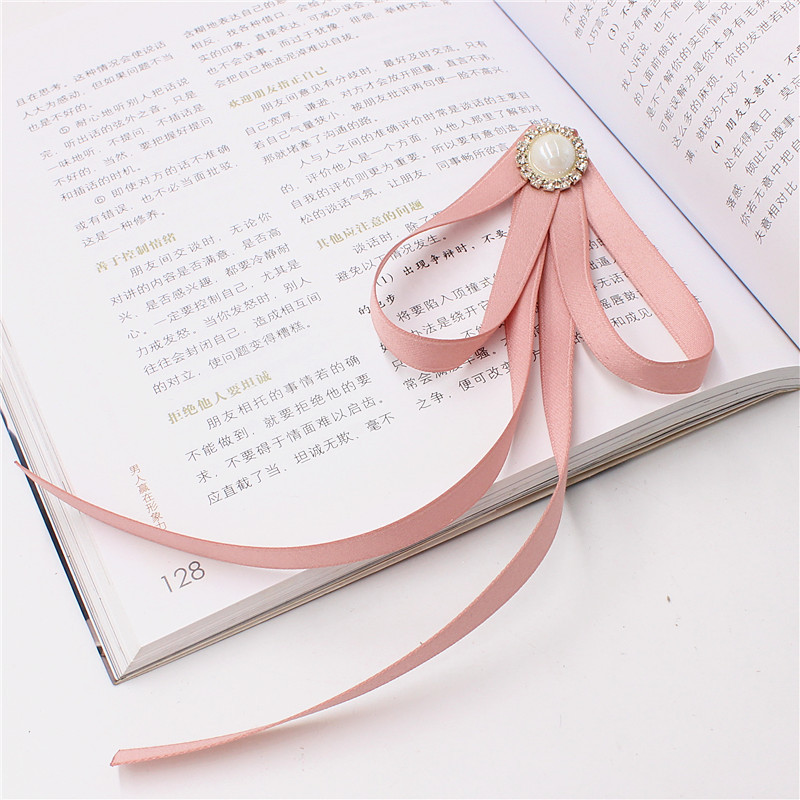 College Style jk Bow Tie Japanese Style ins Style Collar Flower Accessories Bow Tie Women's Ribbon Non-Formal Bow Tie