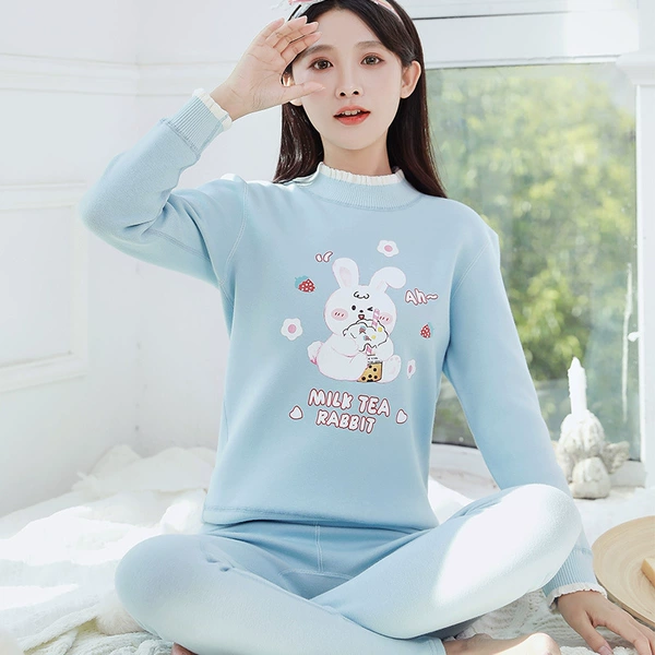 White rabbit blue