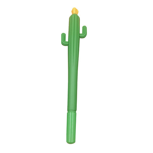 Creative cactus plant black signature pen office water pen student stationery exam gel pen vegetable radish pen