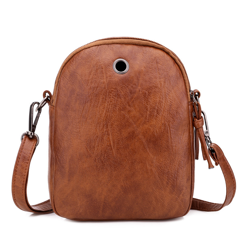 Borsa a tracolla donna elegante in morbida pelle stile vintage_voghion.com