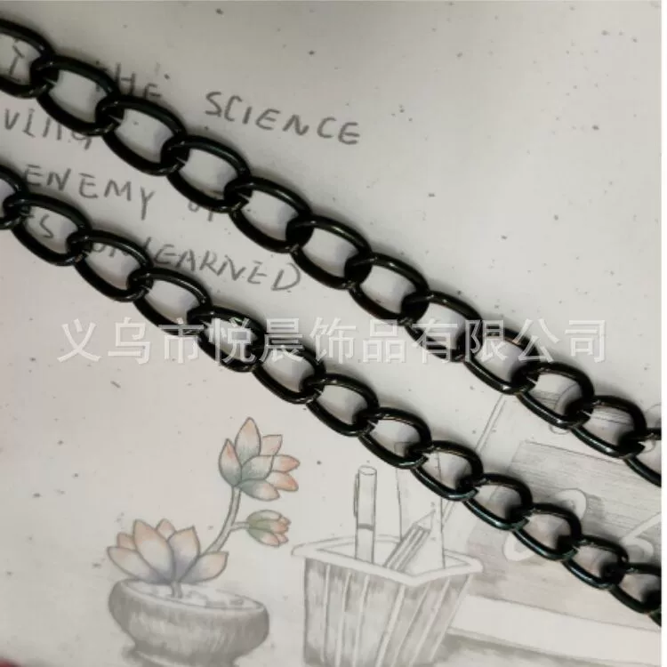 Metal chain, accessory, sweater, wholesale