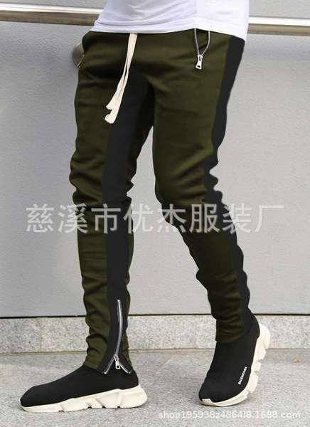 Military green and black