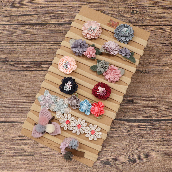 Children's elastic retro headband