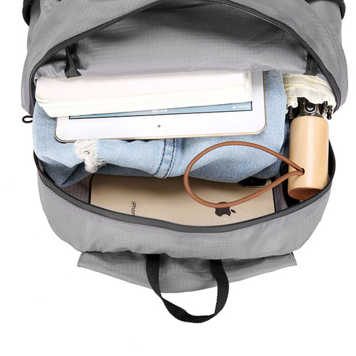 Outdoor ultra-light travel portable folding backpack waterproof water-repellent skin storage bag mountaineering leisure sports backpack