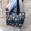 Fashionable one-shoulder bag, shopping bag to go out, waterproof bag for mother and baby, oxford cloth