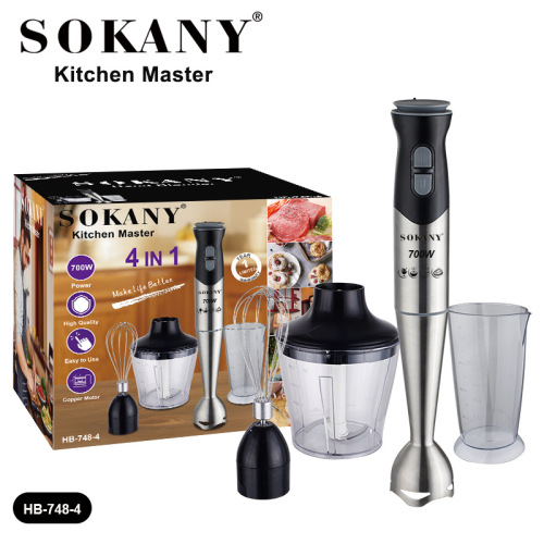 Cross-border SOKANY748-4 mixer baby food supplement shredder meat grinder kitchen combination set