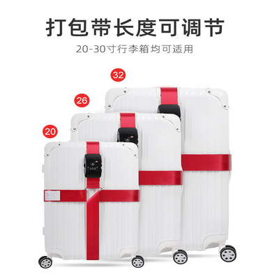Cross -laggage Belt TSA таможенная блокировка пакета пароля