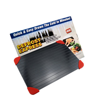 Cross-Border Exclusive for 9X Quick Thawing Plate Meat Steak Frozen Rapid Ice Aluminum Thawing Plate Homemade