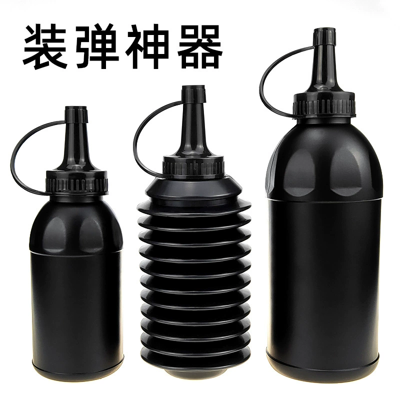 Bullet Loading Artifact Water Bomb Loading Bottle Quick Egg Filling Telescopic Bottle Toy 7-8mm Crystal Bullet Large Bottle