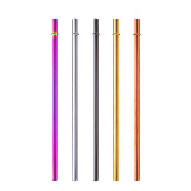 Metal brand straw, glass protective bag stainless steel, accessories with glass
