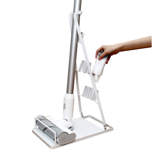 Wireless handheld Dyson vacuum cleaner storage rack puppy universal iron floor-standing punch-free vacuum cleaner bracket