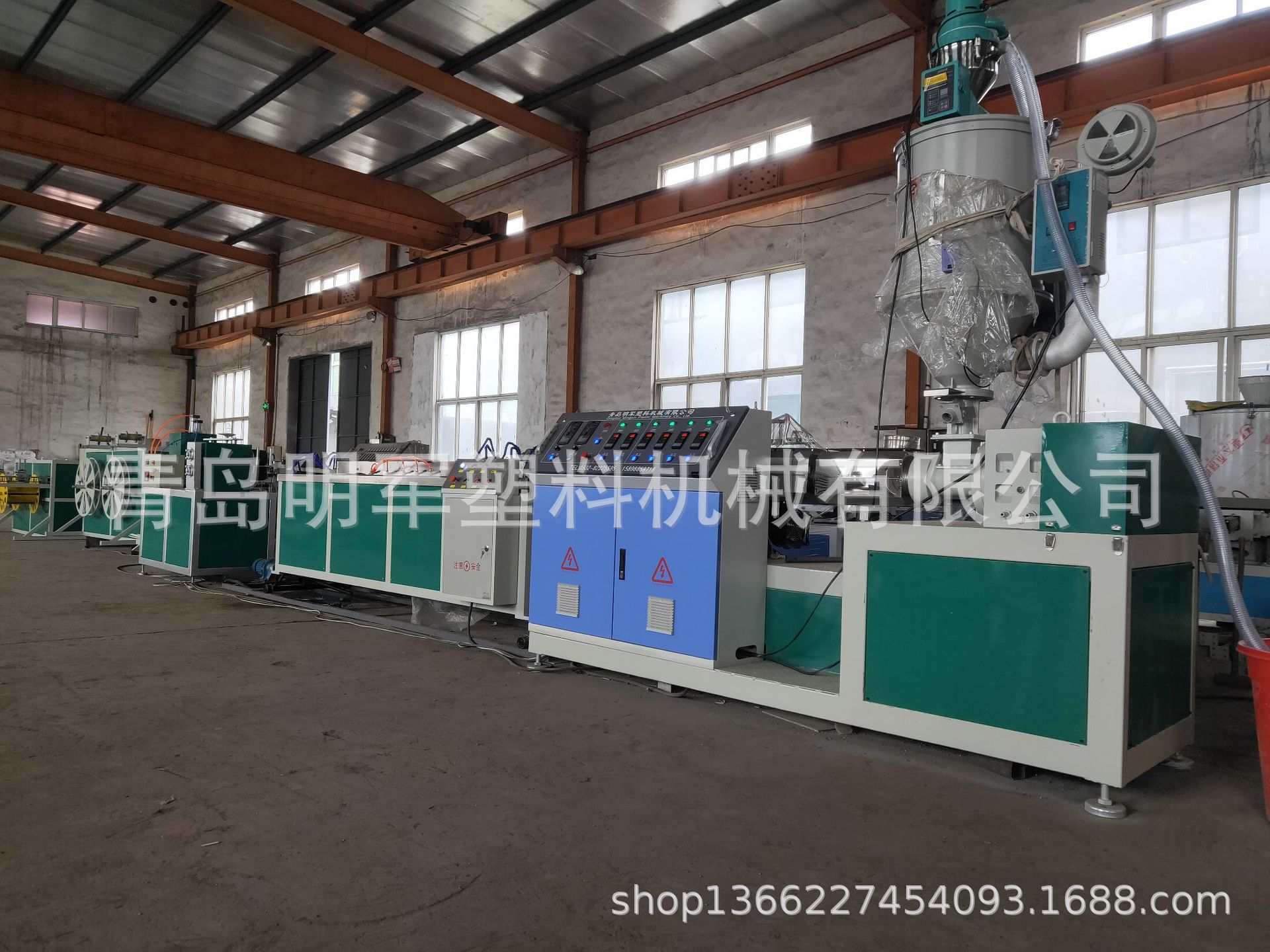 PVC塑料管材挤出生产线 透明管挤出生产线 管材自动化生产设备