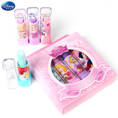 Disney Frozen Princess Lipstick Eraser Cute Cartoon Lipstick Style Girls Elementary School Eraser